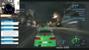 Удалённая запись стрима 17.01.2023. Прохождение NFS Underground (PS2 версия) - Стрим #6