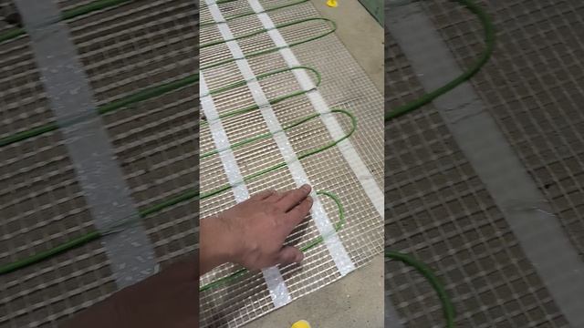 Электрический теплый пол в ванной