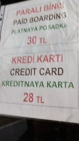 Сколько стоит проезд на автобусе в Аланье в 2025-м году? 30 лир наличными или 28 лир по карте