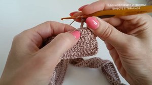 Рубашка "Мокко"./ Техника поперечного вязания./МК