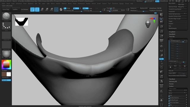 How to add a Mouth Cavity to your characters in ZBRUSH