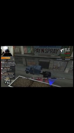 Когда забил на Twitch  GTA Challenge San andreas#shorts #gta #grandtheftauto #гта #гташка