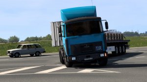 172 / ETS 2 1.53 / Русская сборка / МАЗ 6422 / Казахстан дальнобой.