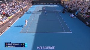 Gille/Zielinski v Jacq/Luz Highlights | Australian Open 2025 Second Round