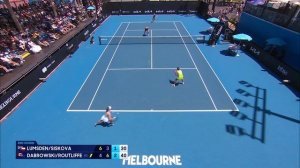 Lumsden/Siskova v Dabrowski/Routliffe Highlights | Australian Open 2025 Second Round