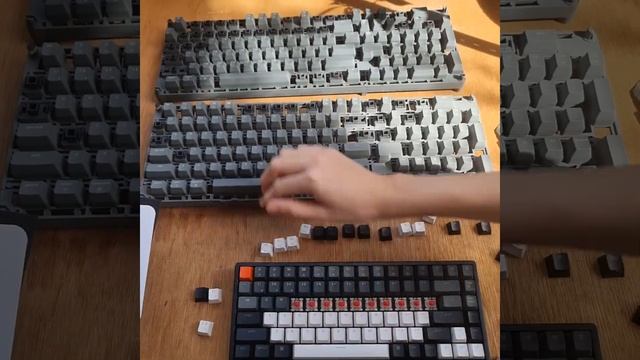 How to change and replace keycaps Keychron K2 Wireless Mechanical Keyboard смотреть онлайн