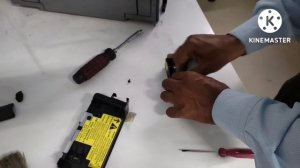 Clean laser unit Canon1435if/1435#laser #indianengineer87#pirntquality