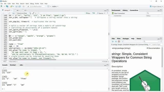 Data Analytics & Visualization: #30 - Handling Strings - STRINGR  (Part 6) | PALM LEAF