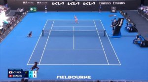 Naomi Osaka v Belinda Bencic Highlights | Australian Open 2025 Third Round