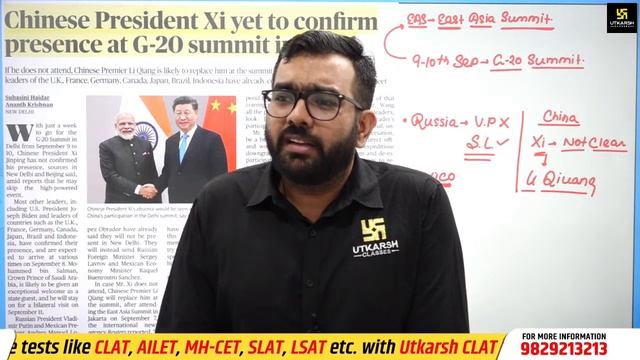 1 September 2023 | The Hindu Analysis #289 | Important Articles | CLAT 2024 Preparation | Amey Sir