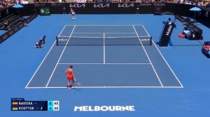 Paula Badosa v Marta Kostyuk Highlights | Australian Open 2025 Third Round