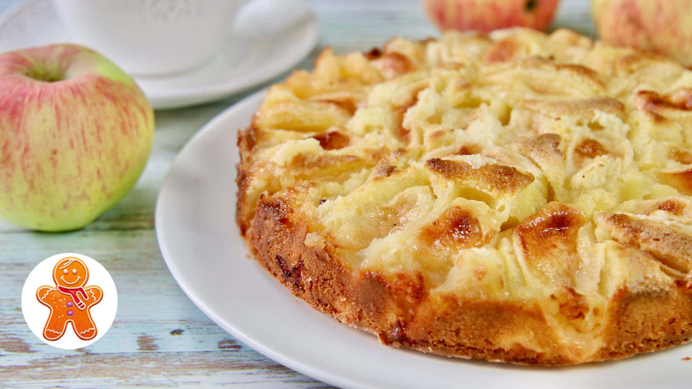 Итальянский Яблочный Пирог 🍎 Превзошел все Ожидания