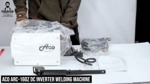 UNBOXING ACO WELDING MACHINE (ARC-160Z) / MINI PORTABLE ELECTRIC INVERTER WELDING MACHINE SET