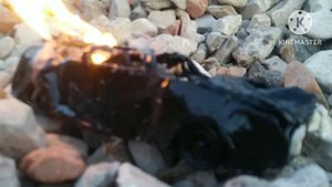 сжег заз таврия из пластилина