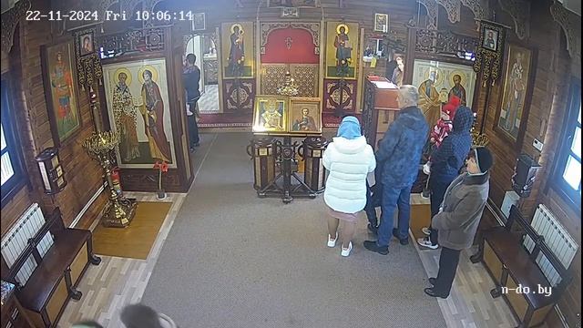 ☦ Прямой эфир в храме Николая Японского г. Минска 22.11.2024