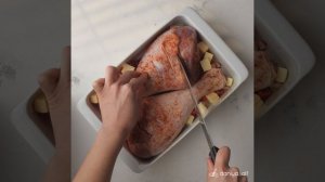 Рецепт очень сочной и нежной индейки в соусе 🍗🍛