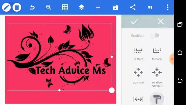 3D design | how to make logo on android | pixel lab app | pixel lab glass font