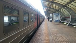 ЭД4М-0273 На станции Лось