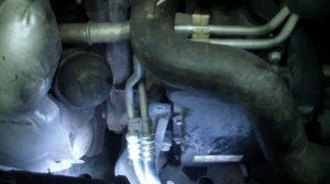 OPEL ASTRA установка котла подогрева двс