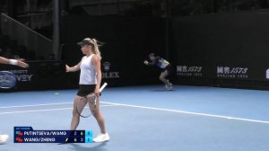 Putintseva/Wang v Zheng/Wang Highlights | Australian Open 2025 First Round