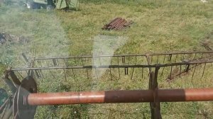 №36 Первый запуск  комбайна СК-5М "Нива"