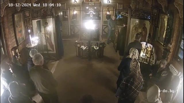 ☦ Прямой эфир в храме Николая Японского г. Минска 18.12.2024