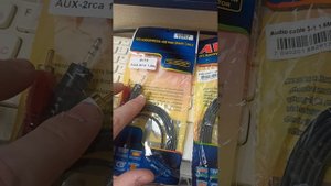 Кабель аудио AUX АУКС Jack 3.5 mm 1.5 м (тюльпаны)
