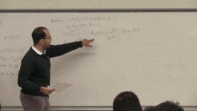 EE 306 - Signals and Systems II - Lecture 4 - Functions of Random Variables and Transform Methods