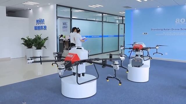 AL30 Drones Remote Control Accurate RTK Sensor Radar Autonomous Fumigation Drone