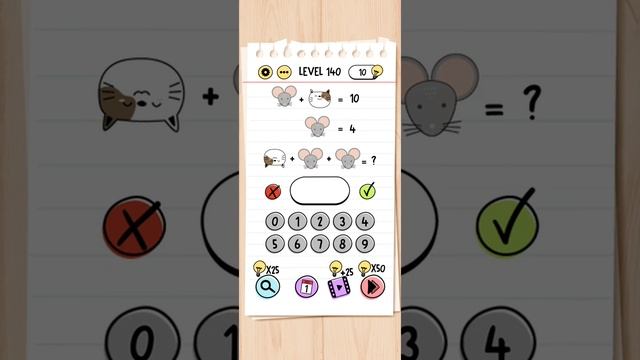 LEVEL 134 TO 143 on brain test смотреть онлайн