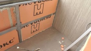 Утепление лоджии часть 8