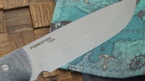Туристический нож N.C.Custom Forester с огнивом, сталь X105