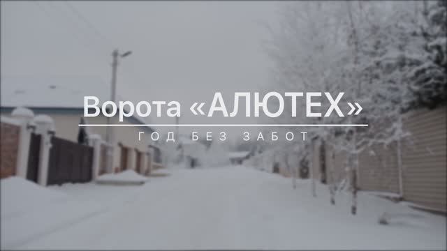 Год без забот: популярный певец Денис Клявер делится впечатлениями о секционных воротах «АЛЮТЕХ»