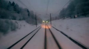 Вид с кабины электропоезда!!!(1)