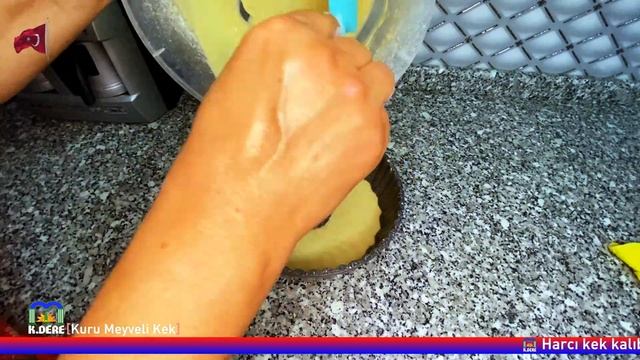 Kuru Meyveli Kek Tarifi | Dried Fruit Cake Recipe [K.DERE]