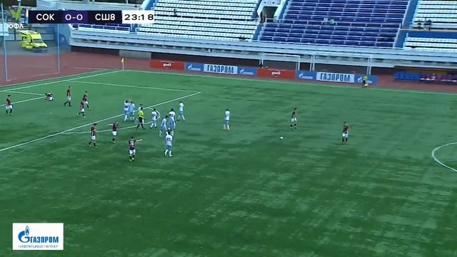 Микаэль Тохян открывает счет в матче с ФК СШОР-8, 1-0. 11.09.2022г.