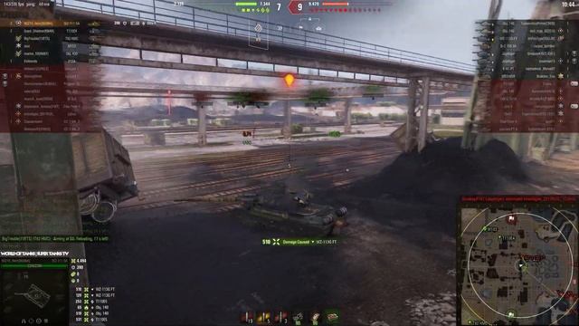 WZ-111 5A China Tier X HT | World of Tanks Replays | 9,1K Damage Farm Machine