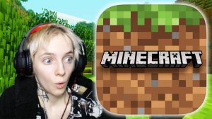 Скачала обычный майнкрафт Minecraft