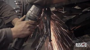 Процесс замены порогов Subaru Outback II. Все Пороги