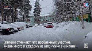 Ноябрьск вновь засыпало снегом