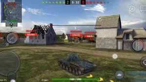 играю на КВ-1С Tank blitz