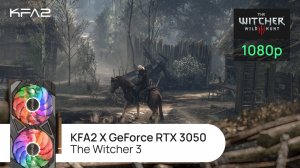 The Witcher 3 | KFA2 X GeForce RTX 3050 Black | 1080p (Full HD) разрешение