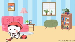 Dudu's Twin Sister Comes To Visit Bubu Dudu - PART 1 || Dudu Bubu Adventures || Bear Panda Videos |
