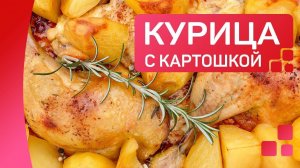 Курица с Картошкой на Ужин в Духовке! Как же это вкусно! Курочка с картошкой в духовке!