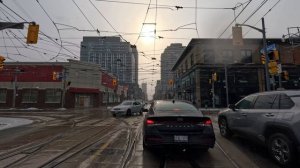 🇨🇦 Торонто, Канада - поездка на авто в центре города (2025)