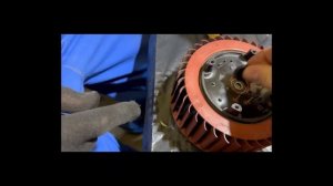 Замена подшипников на двигателе EbmPapst #замена_подшипников #двигатели_однофазные