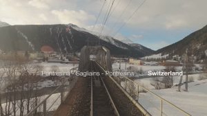 ★ 4K ★ #SmartTV ★ Понтрезина - Сальяйн - Понтрезина, Швейцария! ★ 4k 60fps UHD ★