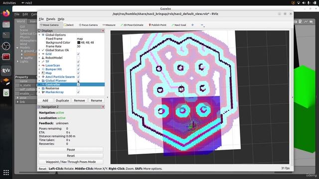 4.003 Make the Robot Navigate Using the Generated Map