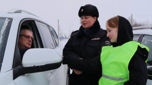 Совместная акция для жителей села Килачевского "Я люблю пешехода"