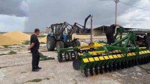 Собираем новые диски. Первый запуск АДК-4,5.01 с трубчатым прикатчиком. Завод имени Медведева.